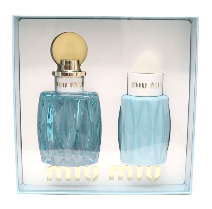 MIU MIU LEAU BLEUE EDP 100ML + LOCION CORPORAL 100ML-perfume-arabe-decant-perfume-original